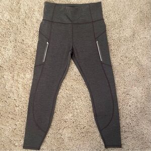 Heather Gray Leggings || Athleta